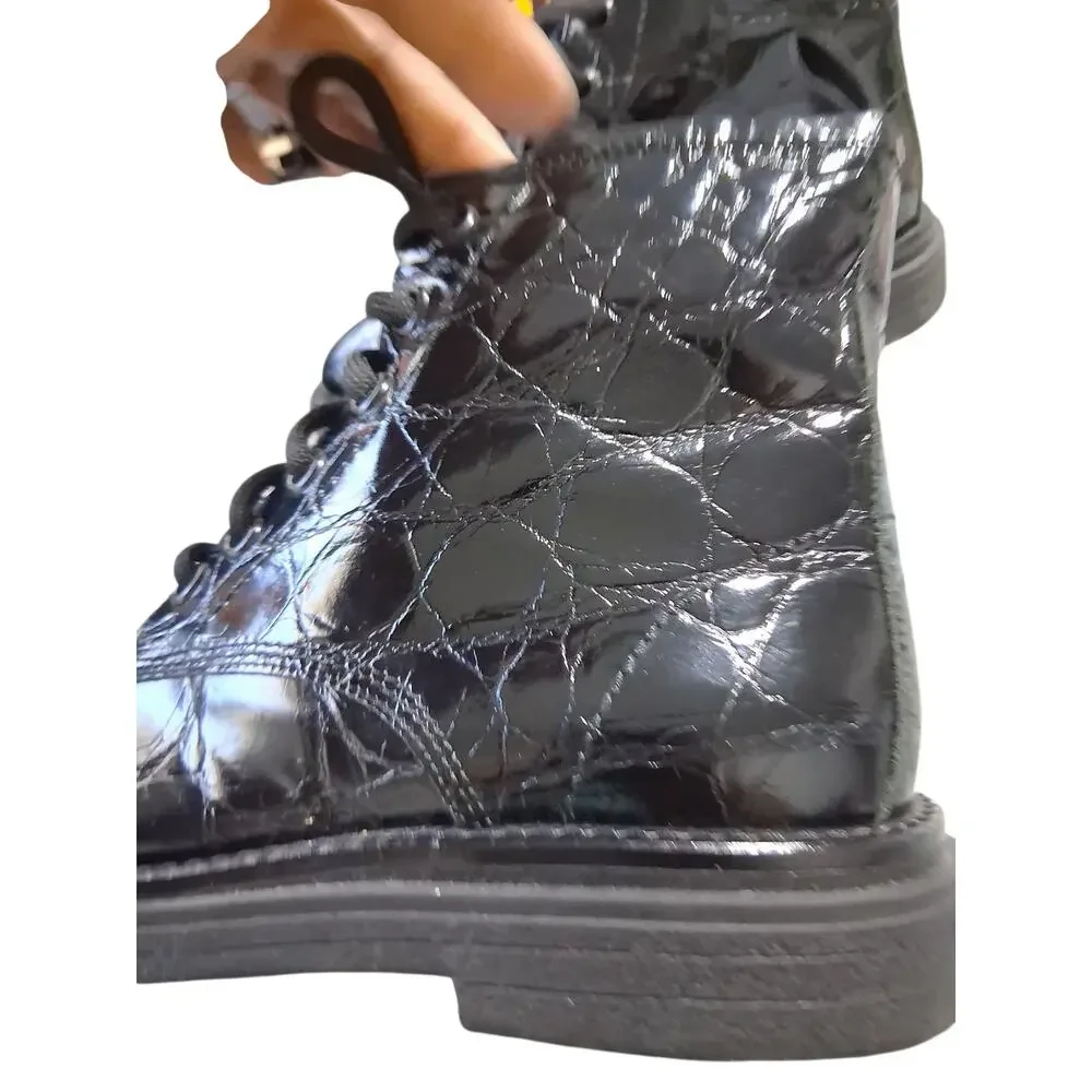 AGL Moreen lace-up Boots Women's Size 35/5 Combat Witchy Whimsigoth Fairygoth‎